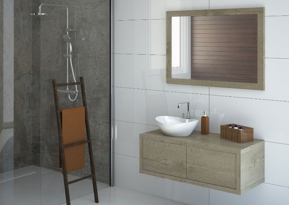 mijn bad in stijl compact en compleet badkamer modern hout