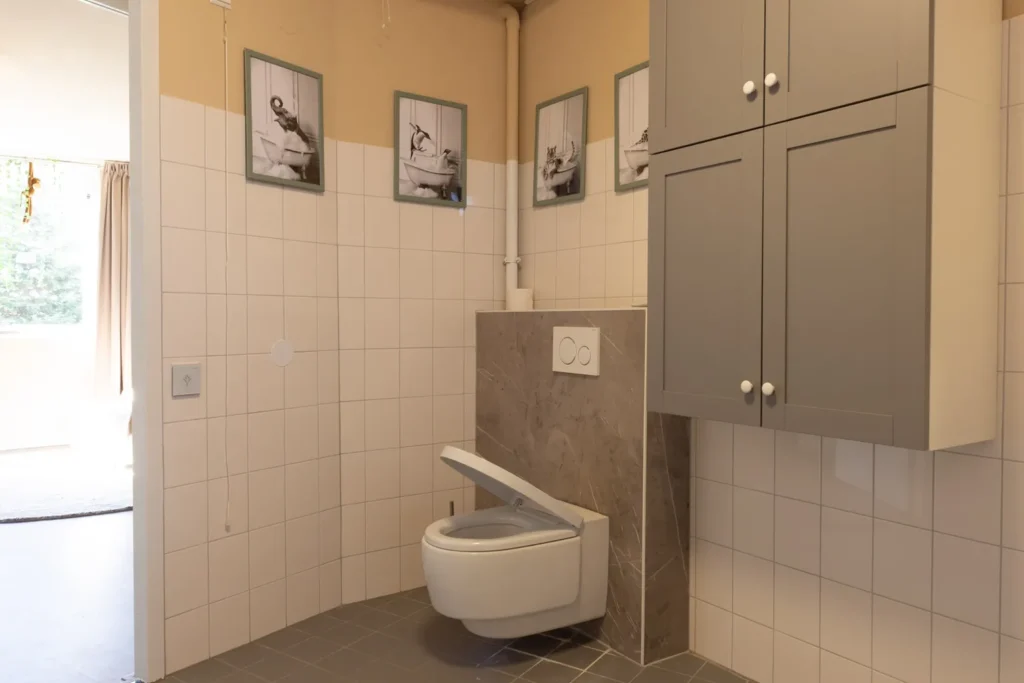 Rolstoelvriendelijke badkamer in Rotterdam